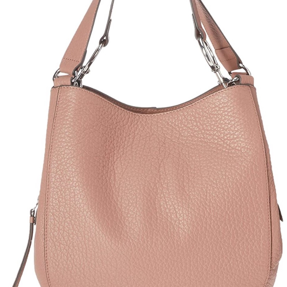 Pink Pebbled Leather Handbag - NEW WITH TAGS